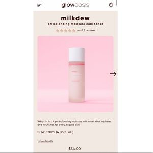 Ph Balancing Milkdew moisture milk toner